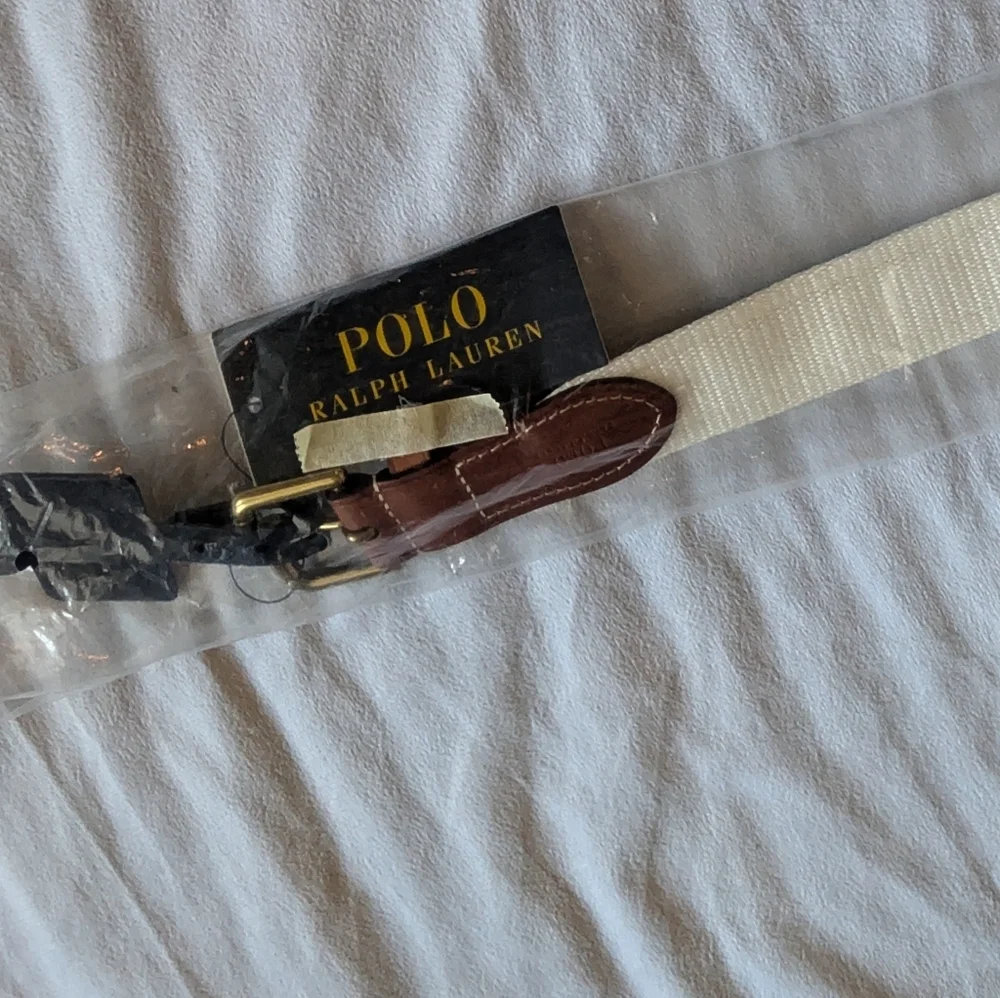 Kids Polo Ralph Lauren Canvas And Ribbon Belt Size 26